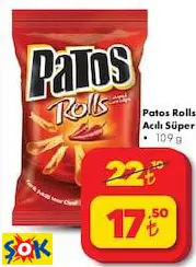 PATOS ROLLS ACILI SÜPER CİPS